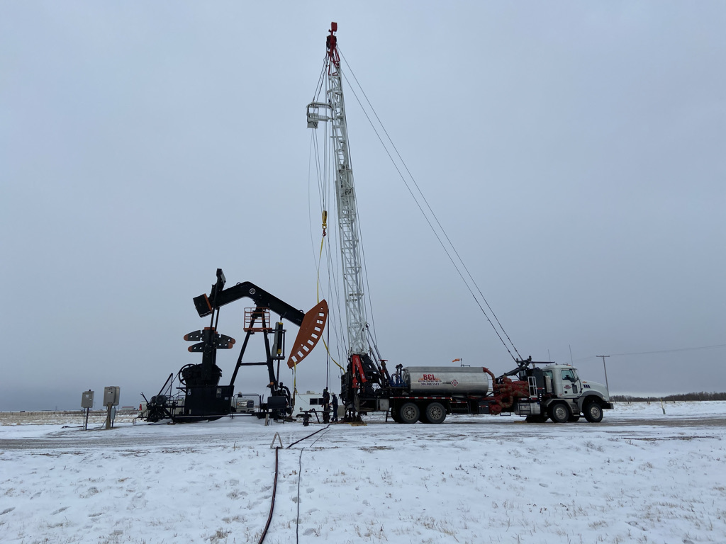 Double rod rig